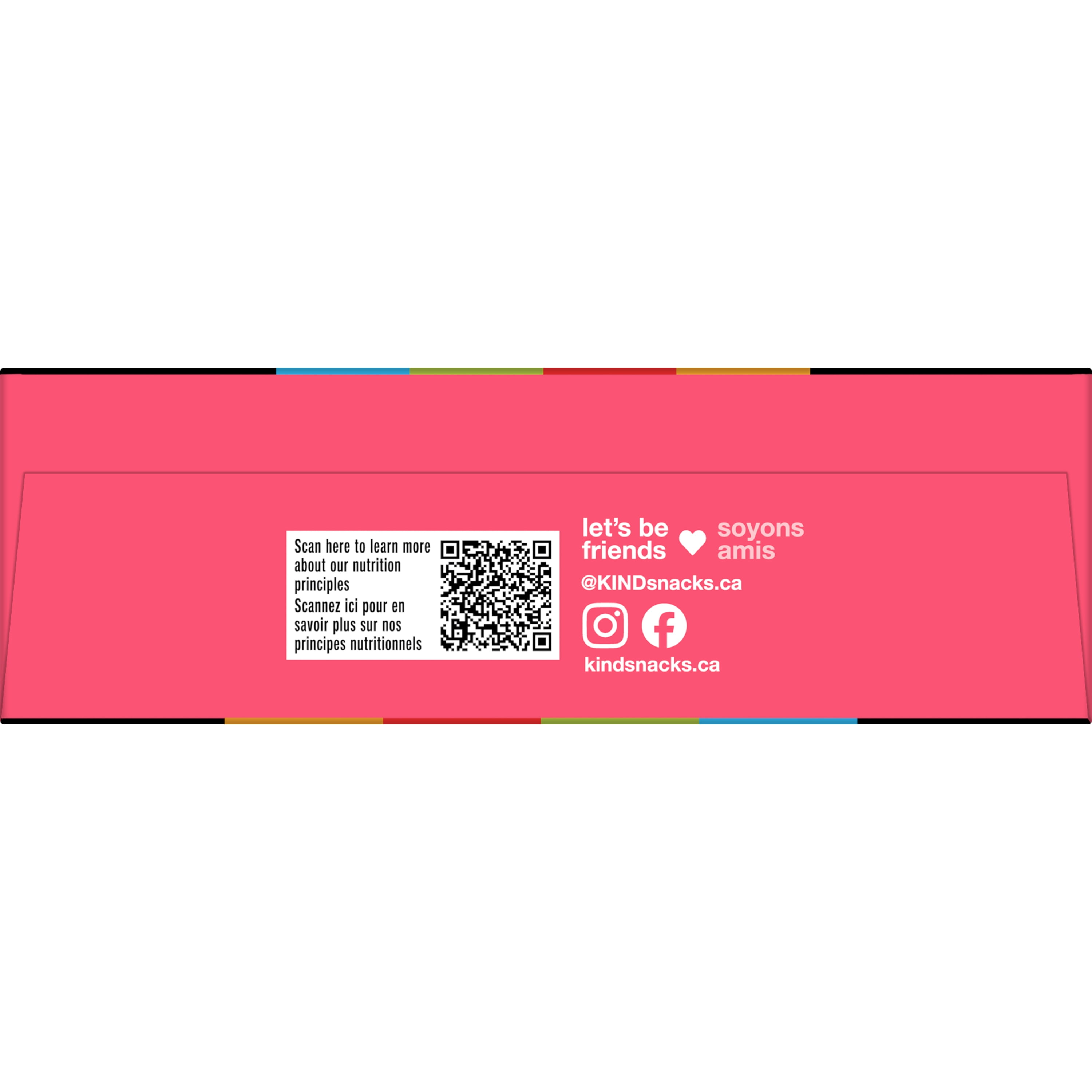 KIND Barres aux Graines Fruits & Noix, Graines de Tournesol & Fraise, 40g, 5 Barres