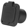 thumbnail image 3 of Flange Power Inlet, 15A 125V Male Receptacle Nickel Plated Brass Straight Blade  For Electronic Devices, 3 of 8
