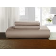 thumbnail image 3 of Mocassi 3-Piece Duvet Cover Set, 1800 Thread Count, Button Closure, Solid Color - Cooling, Breathable Material- Wrinkle, Fade, Stain Resistant, Full/Queen, Taupe, 3 of 5