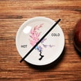 thumbnail image 1 of Oleegame 1PC Glass Bottle Printing Flower Changes When Hot or Cold Color Changing Ceramic Coffee Cup Bowl, 1 of 6