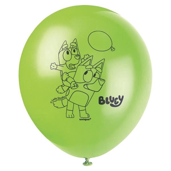 8 ballons en latex 12 po Bluey