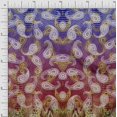 thumbnail image 1 of Soimoi Modal Satin Fabric Paisley Panel Print Fabric by The Yard 42 Inch Wide, 1 of 3