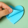 thumbnail image 3 of Heart Shaped Sticky Notes Set for Messages and Reminders with Eight Colors, 3 of 3