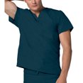 thumbnail image 2 of Adar Universal Unisex V-Neck Tunic 3 Pocket Scrub Top (Available in 39 Colors), 2 of 7