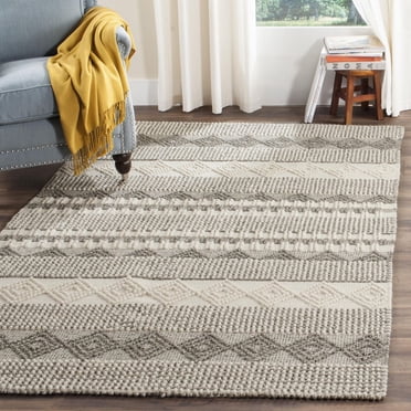 SAFAVIEH Natura Carly Geometric Braided Wool Area Rug