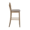 thumbnail image 3 of Jameson Grey Wash Bar Stool, 3 of 8