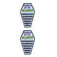 thumbnail image 2 of Transemion Party Decoration Energy Saving Suitable For Multiple Scenarios Rich In Sense HalloweenDecoration For Unisex Black 2Set, 2 of 6