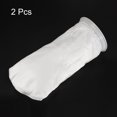 thumbnail image 3 of Unique Bargains 7'' Ring Filter Socks 200 Micron Pool Skimmer Basket, White 2 Pack, 3 of 4