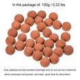 thumbnail image 3 of Unique Bargains Billes d'Argile 9-10 mm 0,22 Lb Rouges pour Jardinage en Pot pour Culture Hydroponique, 3 of 5