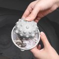 thumbnail image 2 of Washing Machine Hair Filter Net Hairs Home Mesh Surface Removal Laundry Hairs Fur Catcher Remover Fitting Filtration Holder Grey, 2 of 6