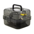 thumbnail image 1 of Milaget Hamster Cage with Water Bottle Breathable Carry Case for s Gerbils Rats black, 1 of 9