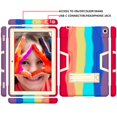 thumbnail image 2 of Mignova Case for Walmart Onn 10.1" Tablet Pro (Model: 100003562), Heavy-Duty Drop-Proof and Shock-Resistant Protective Case(with Stand) for Walmart Onn 10.1" Tablet Pro(Model: 100003562)(Rainbow), 2 of 6