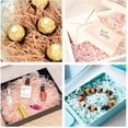 thumbnail image 3 of SNNROO Easter Basket Grass (White)  Basket Filler  Crinkle Cut Tissue Paper  Recyclable Craft Shred Confetti Raffia Paper Filler for Valentine‘s Day Gift Box  Wrapping Packing Filling  10, 3 of 9