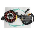 thumbnail image 1 of Magneto Stator+Voltage Rectifier+Gasket For Suzuki DR-Z400SM DRZ 400 2000-2019, 1 of 8