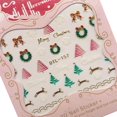 thumbnail image 4 of thinsony Nails Art Sticker Merry Christmas 3D Golden Elements Nail Wrap Sticker Tips DIY Manicura Stickers Tool, 4 of 6