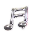 thumbnail image 4 of yuksok Funny Double Musical Note Foil Balloon School Concert Wedding, 4 of 9