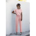 thumbnail image 1 of Nouveaux Ensembles Assortis pour Femmes Pantalon Long Ensembles Décontractés Design Original Col Rond Vêtements de Couleur Unie, 1 of 2