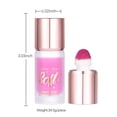 thumbnail image 2 of Liquid Makeup Stick Shimmery Liquid BlushSerum Tint Lightweight Liquid For Cheeks Weightless Watercolor Sheer Finish Practical Color Liquid Makeup For Cheeks Finish Devoted 8ml, 2 of 3