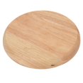 thumbnail image 2 of LYUMO Wood Divided Plate,Wooden Round Shape Food Divided Plate Dessert Snack Sub-grid Dish Tableware Tray, Round Divided Plate, 2 of 8