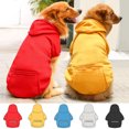 thumbnail image 1 of CAROOTU Pet Clothes Breathable Dog Clothes Durable Soft Dog Solid Color Puppy, 1 of 6
