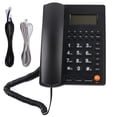 thumbnail image 2 of Telephone L019 3 Desktop Landline Corded Telephone with Large Button for Family Office and Hotel, 2 of 7