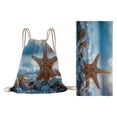 thumbnail image 2 of Two-In-One Microfiber Beach Towel Drawstring Bag | Super Absorbent Quick-Dry Bath Towel Backpack | Large 70X140Cm Lightweight Pool Party Towel for Adults Kids Teens | Travel Picnic Blanket, 2 of 7