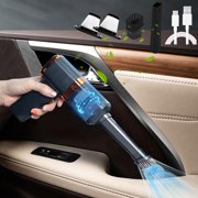 PEONAVET cordless vacuum cleaner Car Vacuum with Powerful Suction Mini Vacuum for Crevices Keyboard Cleaner USB Rechargeable