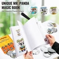 thumbnail image 3 of VEVOR Button Maker Machine, 75 mm (3 inch) Badge Punch Press Kit, Children DIY Gifts Pin Maker, Button Making Supplies with 500pcs Button Parts & Circle Cutter & Magic Book, 3 of 9