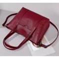 thumbnail image 4 of Women Tote Bag Solid Color Large Capacity Casual Tote Handbag Crossbody Purse, 4 of 6