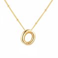 thumbnail image 4 of LYMAYTER Collier Pendentif Initial pour Femmes - Lettre Ballon, Ajustable-Cyclable, 4 of 7
