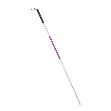 Noref Canne Réfléchissante Pliable Pliable, Béquille Portable Anti-Choc, Bâton de Marche pour Personnes Aveugles, Bâton Réfléchissant, Canne Pliable