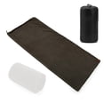thumbnail image 1 of Sacs de Couchage d'Extérieur Sac de Couchage d'Urgence Portable Sac de Couchage en Molleton Léger pour Camping Voyage Randonnée, 1 of 8
