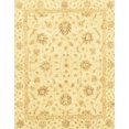 thumbnail image 1 of Ahgly Company Indoor Rectangle Abstract Mustard Yellow Oriental Area Rugs, 7' x 9', 1 of 6