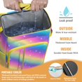 thumbnail image 3 of Retro Checkerboard Cooler Backpack - 20L High-Capacity Insulated Lunch Bag for Camping, Hiking & Outdoor Fun, 3 of 5