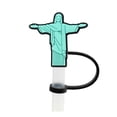 thumbnail image 1 of Biblical Christmas Design Silicone Straw Cover for StanleCup Reusable Drinking Lid Protector Accessories 80mm Topper Cap, 1 of 3