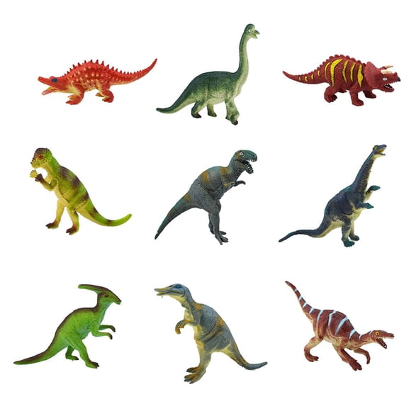 Dinosaur Model 12Pcs Simulated Mini Dinosaur Model Action Figure Biology Teaching Aid Kids Toy