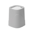 thumbnail image 2 of COM1950s Desktop Trash Can with Lid,Small Office Waste Bin for Desk and Bedroom,Portable Compact Size 7.1X4.9X4.9 Inches,Durable Plastic Easy Open Design, 2 of 9