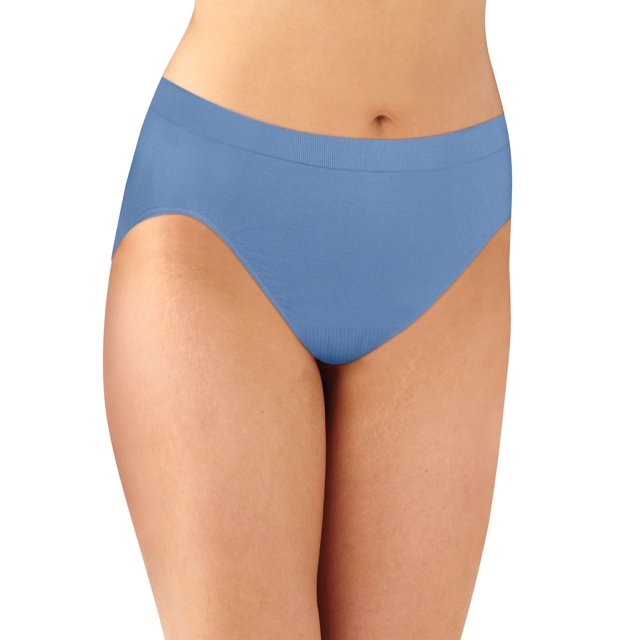 Bali Womens Comfort Revolution Microfiber Seamless Hi Cut Panty - Best-Seller,