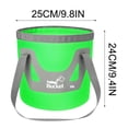 thumbnail image 3 of RYRDWP 12L Portable Foldable Water Bucket Fishing Bucket Folding Water Container For Travelling Camping Hiking Fishing Washing, 3 of 4
