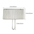 thumbnail image 2 of Fish Grill Basket, Fish Grilling Rack For Grill, Thickened Stainless Steel Vertical Bar Grilled Fish Clip Vegetable Clip Mesh Clip Grilled Meat Clip Barbecue Mesh Barbecue Tool, 2 of 6