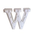 thumbnail image 1 of ziyahi Luminous 26 English Alphabet LED Letter Light Night Lamp Wedding Party Decor letter W, 1 of 6