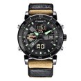 thumbnail image 1 of XZNGL Montre Numérique Homme Mode Montre de Sport Étanche Quartz Numérique Led Montres Décontractées, 1 of 1