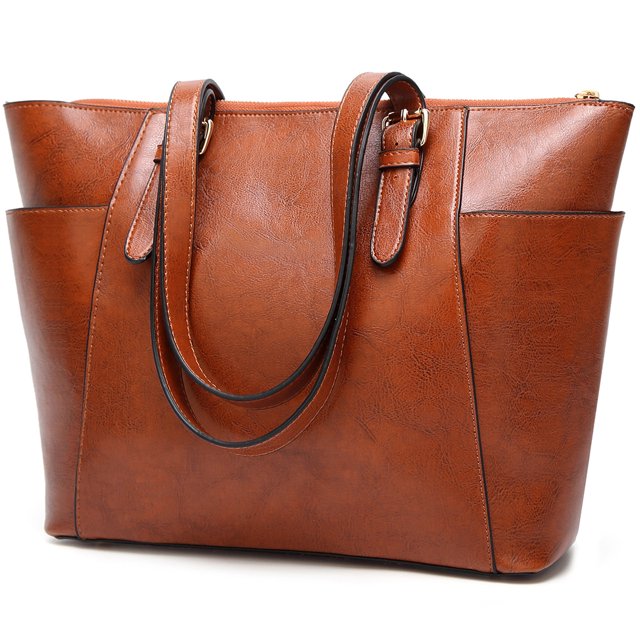 Women Handbag Vintage Large Capacity Fashion Simple Tote Handbag Shoulder Bag