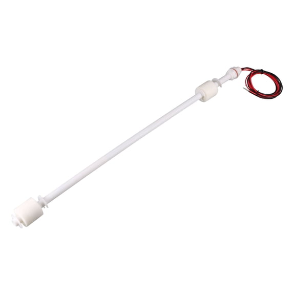 Unique Bargains PP Dual Ball Float Switch 365mm Fish Tank Vertical Liquid Water Level Sensor