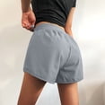 thumbnail image 4 of Timegard Athletic Shorts for Women High Waist Side Split Loose Lightweight Workout Running Shorts, 4 of 5