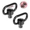thumbnail image 4 of 4 Pcs QD Sling Swivel Mount Adapter Large Loading Detachable Strap Capacity Push Button Quick Release Detachable Strap Buckle Hunting Accessories, 4 of 8