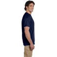 thumbnail image 3 of Hanes 5170 Comfortblend Ecosmart T-Shirt à Col Rond pour Hommes Taille 3X, Bleu Marine., 3 of 8