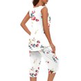 thumbnail image 3 of Baikeli Clearance Tunic for Women Two Piece Outfits for Women Plus Size Suits Striped Tops Drawstring Waist Pants Jogger Sets with Pockets Two Piece Sets for Women, 3 of 7
