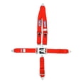 thumbnail image 1 of RJS Safety RJS1126204 Système de Retenue à 5 Points - Boulonné - Harnais d'Épaule Monté sur Barre de Roulement - Sangle Anti-Sous-Marine de 3 Po - Rouge, 1 of 3
