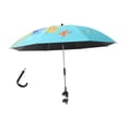thumbnail image 3 of jinwen Baby Pram Umbrella Sun Protection Beach Umbrella for Golf Cart Bike Outdoors Blue Train, 3 of 9